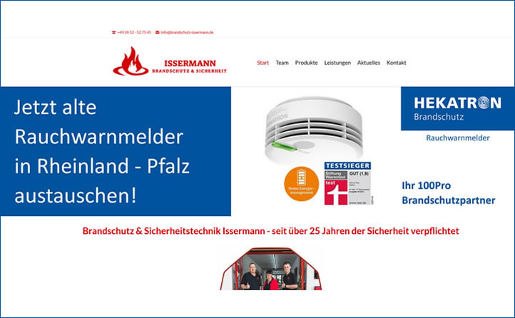 Brandschutz & Sicherheitstechnik Issermann